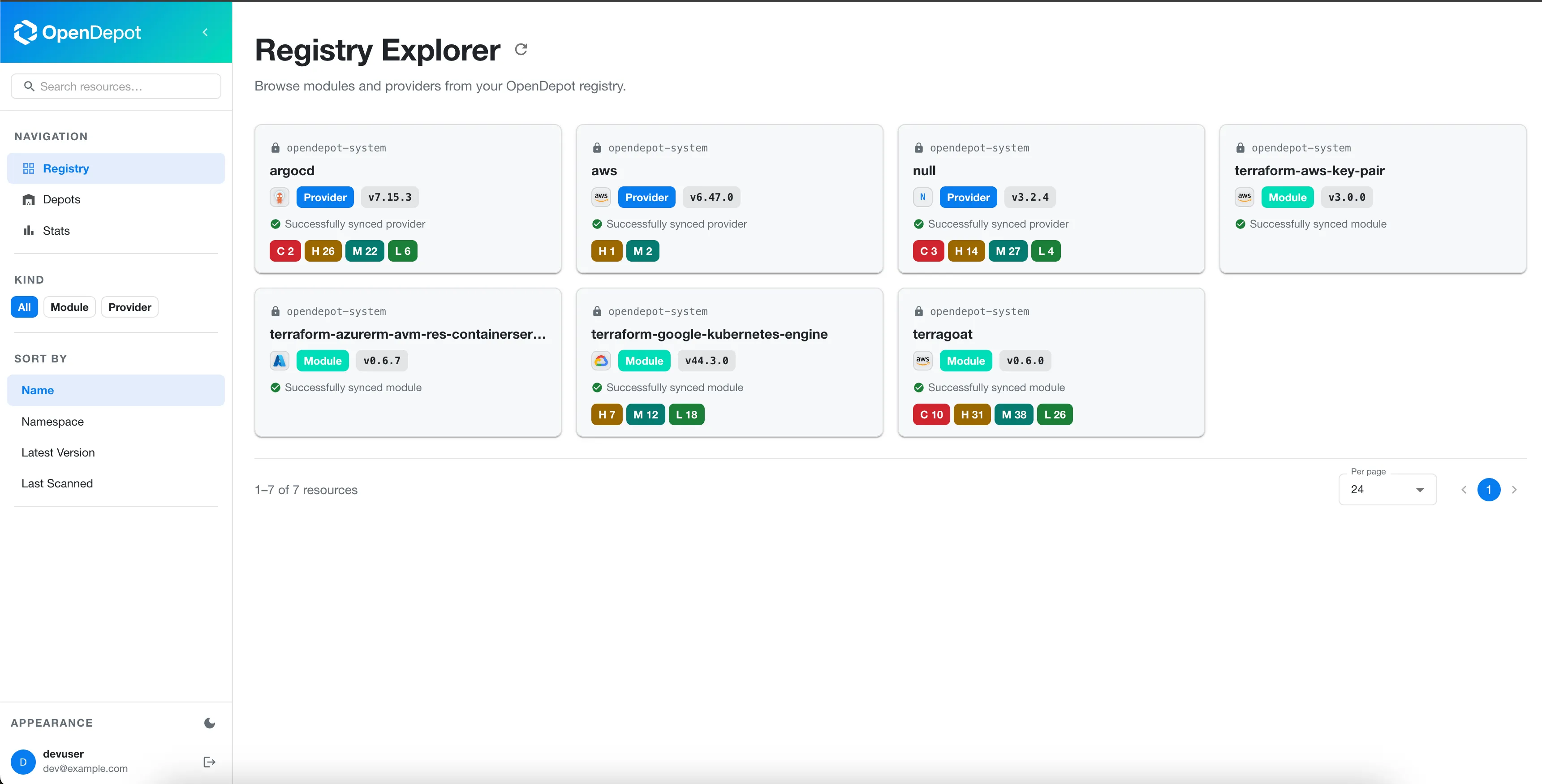 Registry Explorer Light Mode